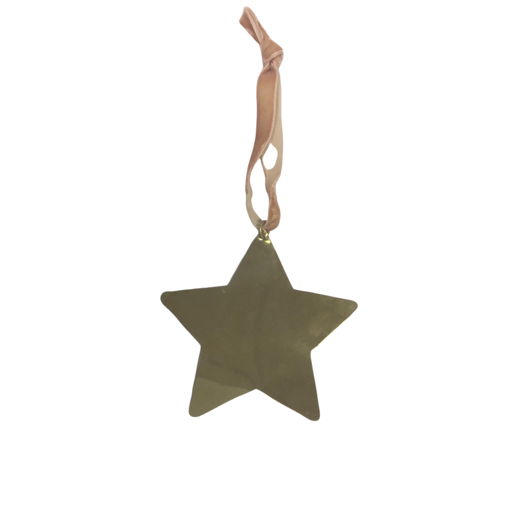 Decorative Hanger Brass Star
