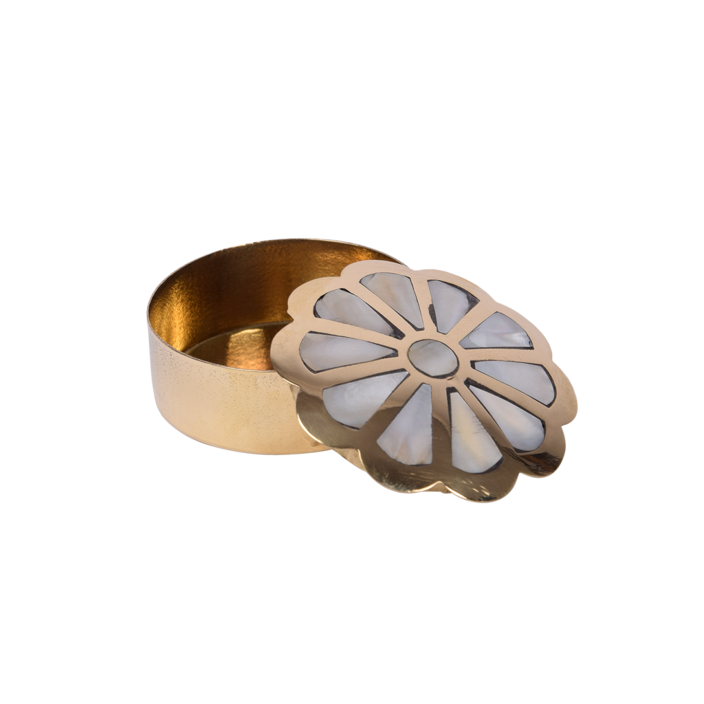 Flower ring-/teeth box