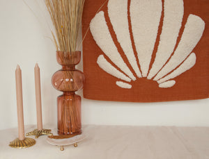 Tufted Shell Wall Hanging
