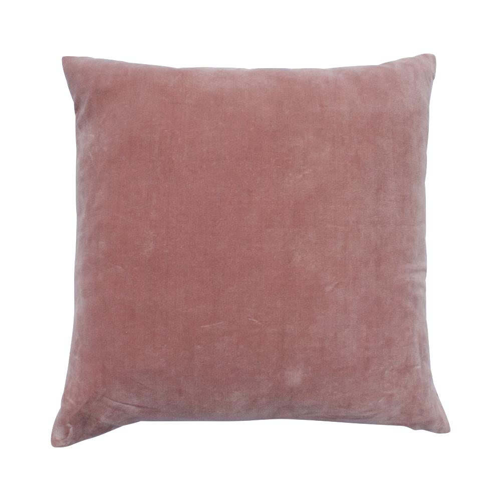 Velvet Cushion Palm Old Pink
