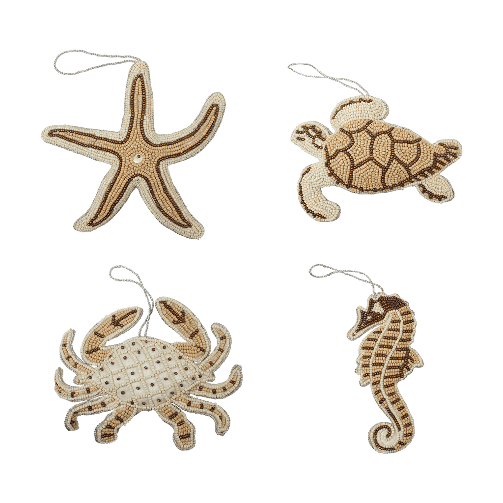 Christmas Bead Ocean Ornaments Set