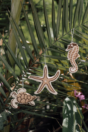 Christmas Bead Ocean Ornaments Set