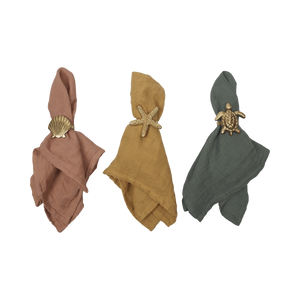 Set of 2 Napkins - Mustard
