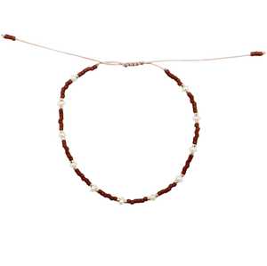 Terra bracelet with freshwater pearls