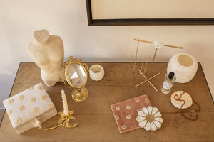 Table Mirror Oval