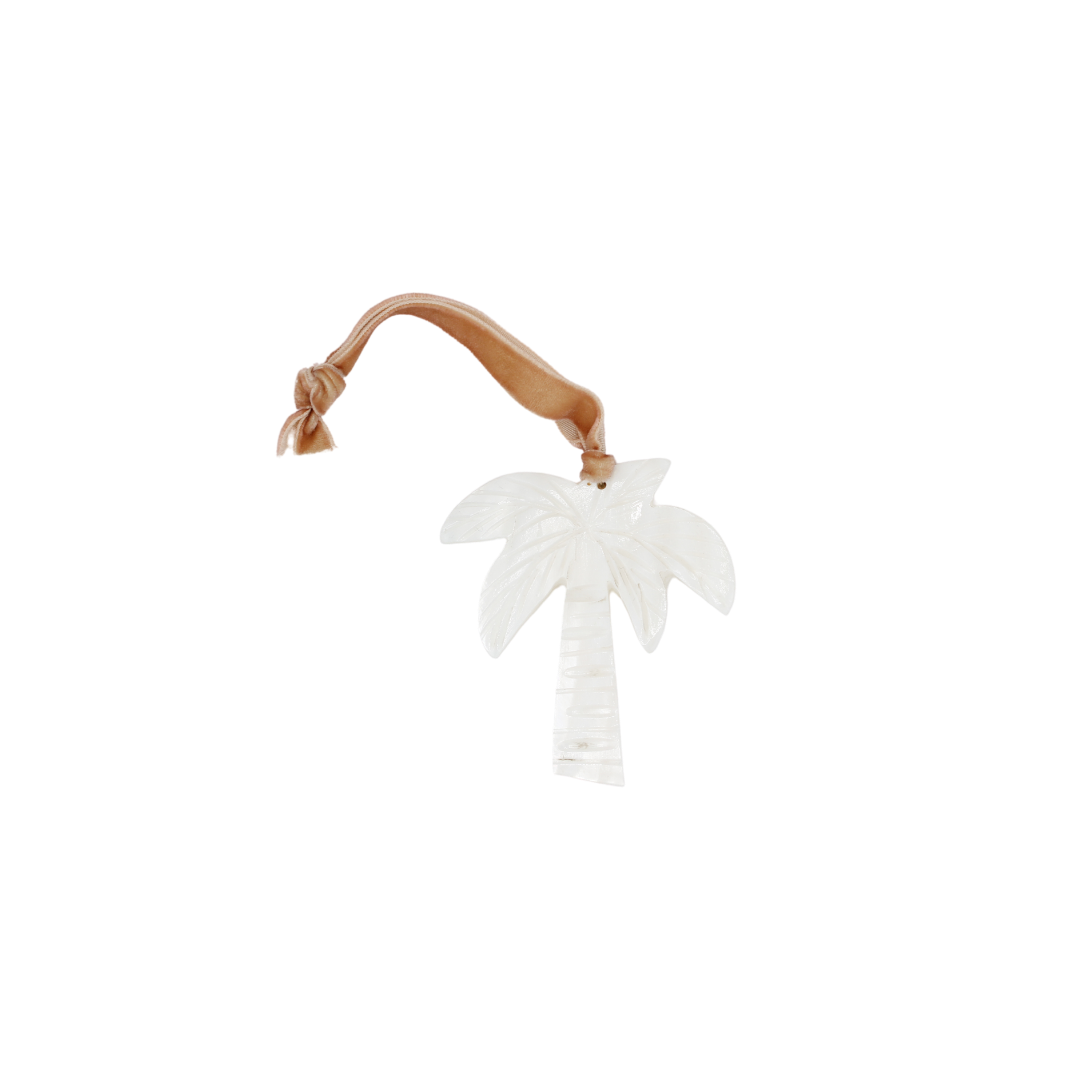 Decorative Hanger Mother of Pearl Palm Tree