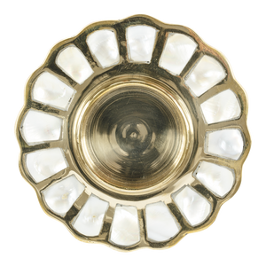 Flower Pearl Tea Light Holder
