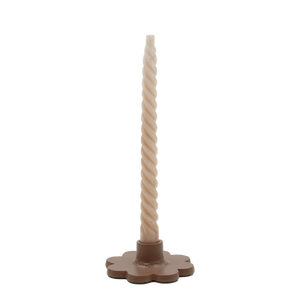 Flower Candle Holder Terra