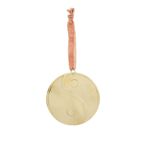 Decorative Hanger Brass Yin Yang