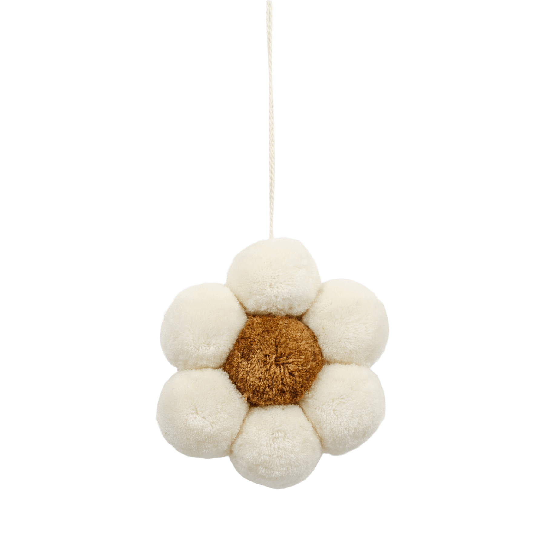 Pom Pom Daisy Hanger Cream