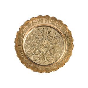 Brass Flower Bowl