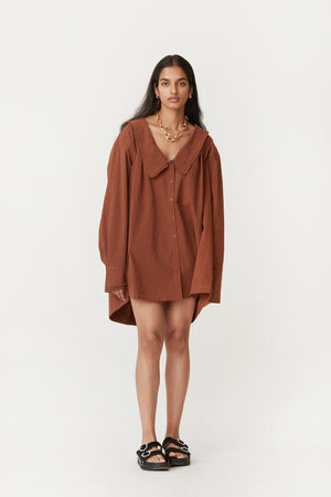 Didion Shirt | Brown