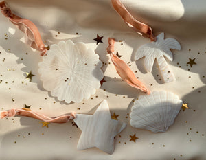 Decorative Hanger Mother of Pearl Palm Tree