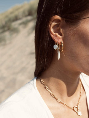 Shell Mother Of Pearl Earrings
