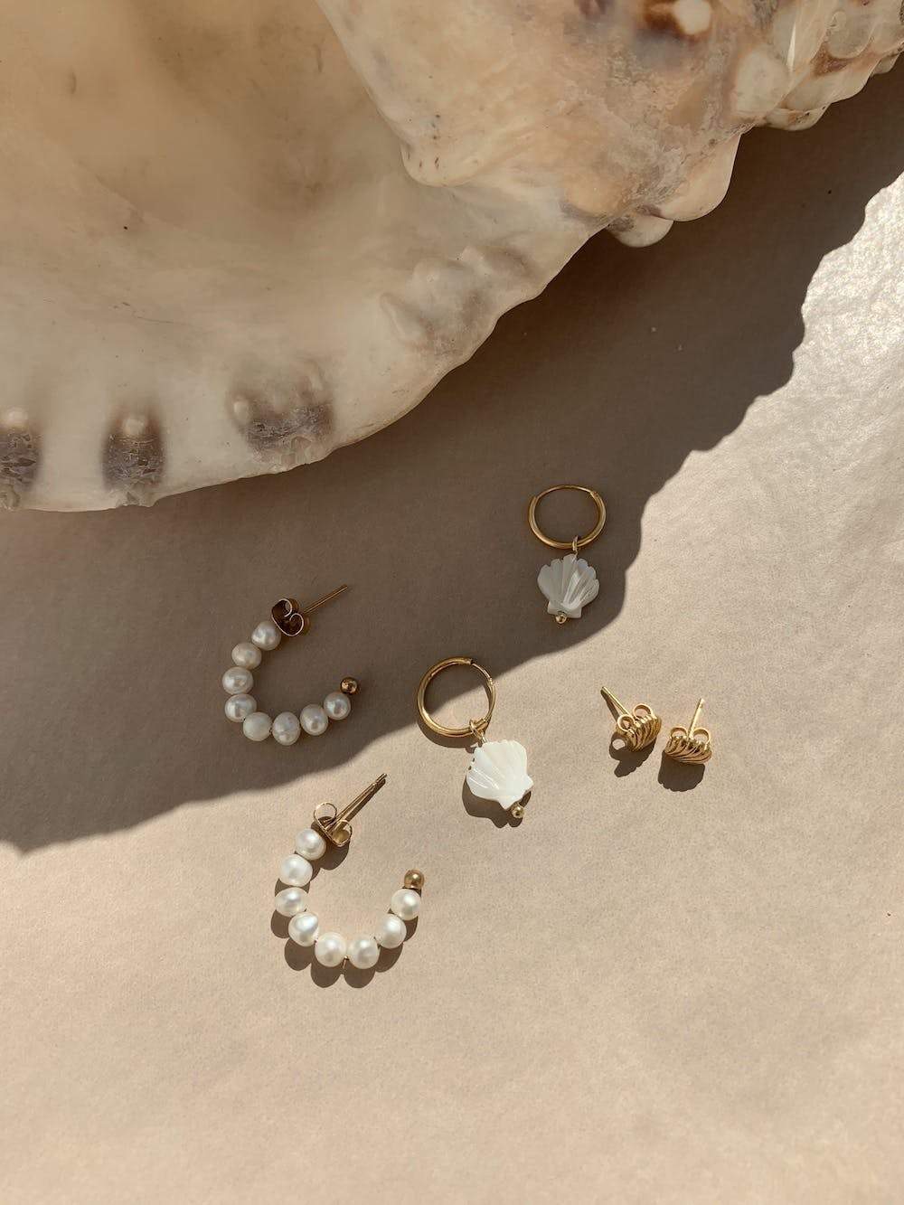 Shell Mother Of Pearl Earrings