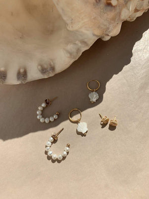 H&m online shell earrings