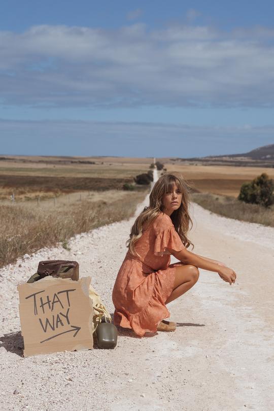 Desert Rose Mini Dress