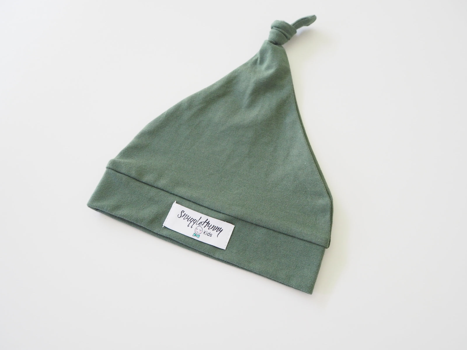 Olive Knotted Beanie