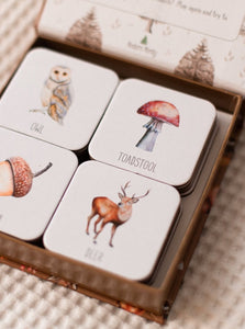 Woodland Memory Card Game