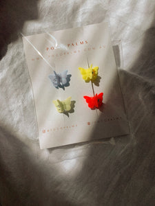 Butterfly Hair Clips - Set of 4